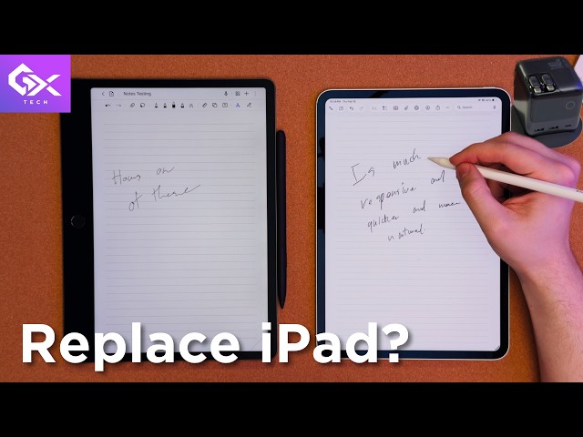 TCL Note A1 NXTPAPER vs iPad Pro — The Note Taking Test