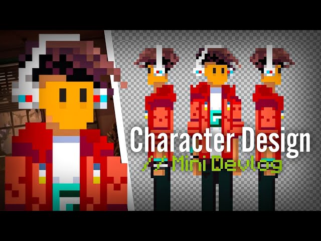 Main Character Design Upgrade (Side View) | Code Quest Mini Devlog
