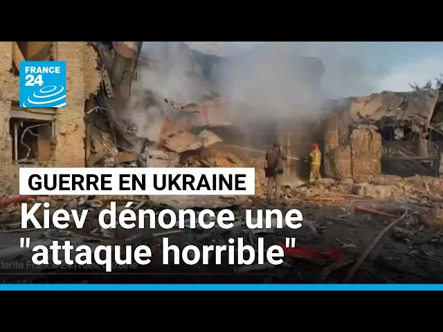 Ukraine : la Russie frappe de nouveau Kiev après la visite des émissaires américains
