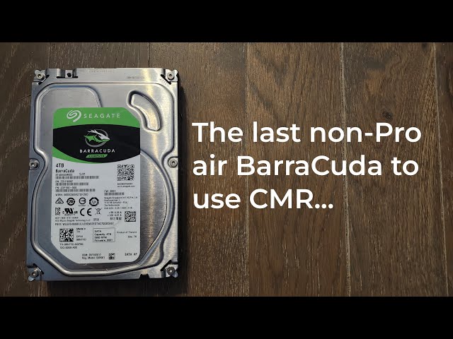 Hard Drive Sounds: Seagate BarraCuda Compute ST4000DM005