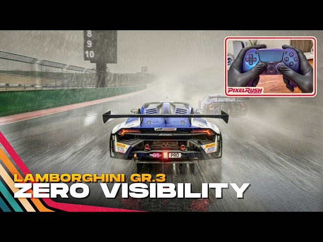 I Can BARELY See the Track! 🌧️😳 | Extreme Rain in Assetto Corsa Competizione (PS5) Gameplay