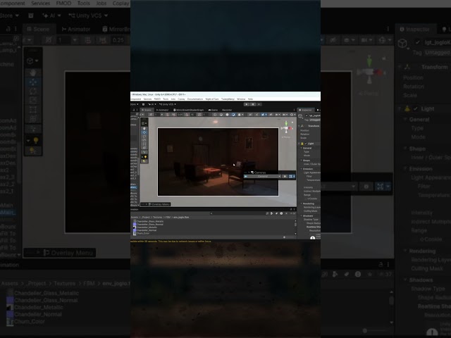 BTS lighting Kusumo's house! Gotta add just enough light so you can actually see what's haunting you