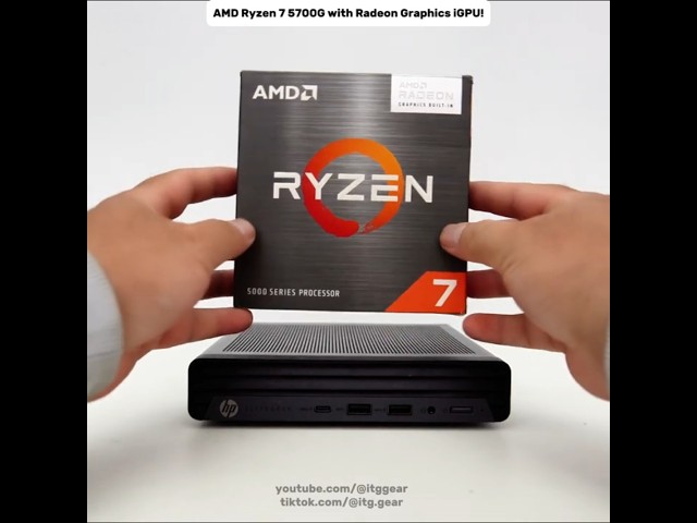 1L Bazzite: HP 805 G8 mini + Ryzen 7 5700G no dGPU, CAN IT GAME?