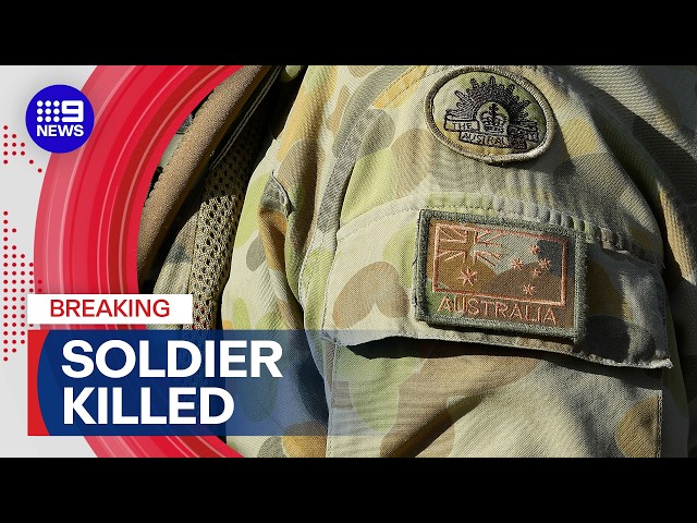 Australian soldier killed during training exercise | 9 News Australia