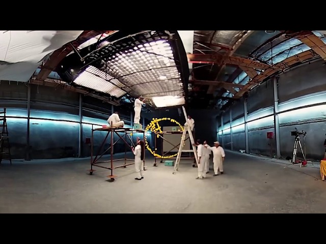 360 Degree Making of Anamorphic Art