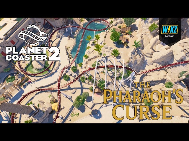 The Pharaoh’s Curse — FULL Cinematic & POV | Assassin's Creed Roller Coaster | Planet Coaster 2