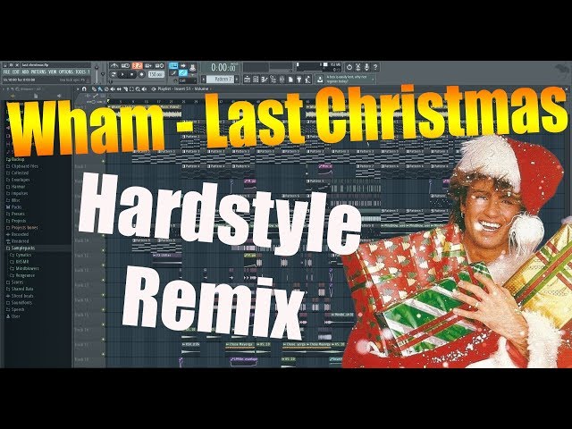 How I made my HARDSTYLE REMIX of: Wham! - Last Christmas  [FLP]