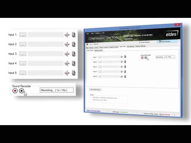 GSM remote matrix relay ESIM252 setup tutorial