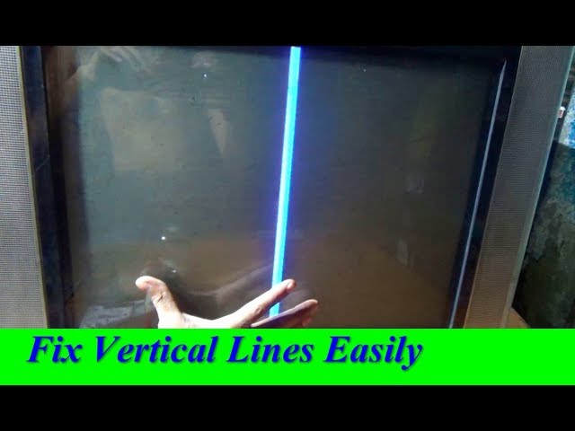 How To Repair Vertical Lines Of Color Television (Part 1) - Bengali Tutorial