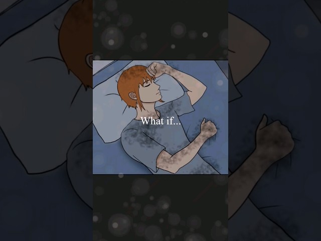 He dreams he's a monster at night... #shorts #horror #webcomic