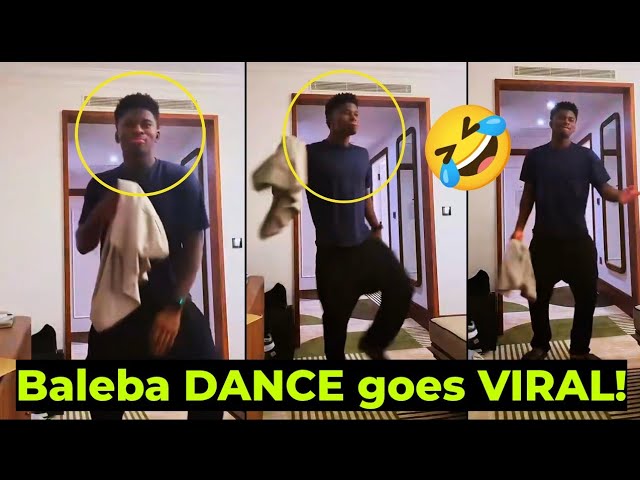 😂Moment Carlos Baleba was DANCING days after Being Unveiled at Old Trafford goes Viral..