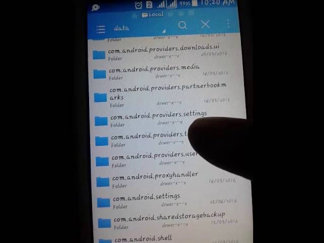 how to find saved massage in memory