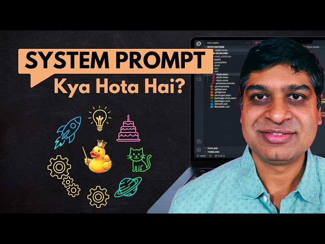 System Prompt Explained | How & Why | GenAI with Javascript | Hindi