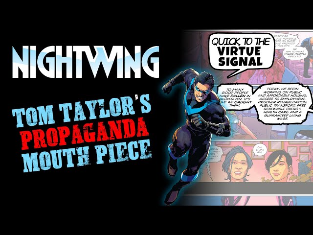 Dick Grayson: Tom Taylor's New Virtue Signaling Puppet