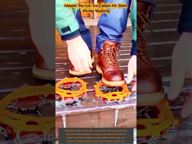 Never Slip Again! The Best Ice Cleats for Winter Walking