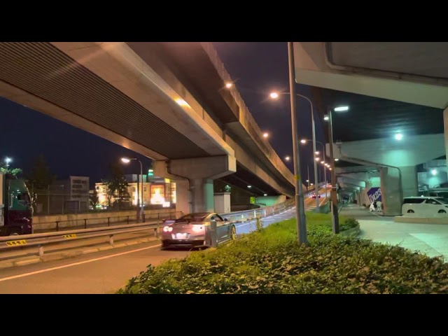 [東大阪PA]NISSAN R35 GT-R VR38 Exhaust sound!!