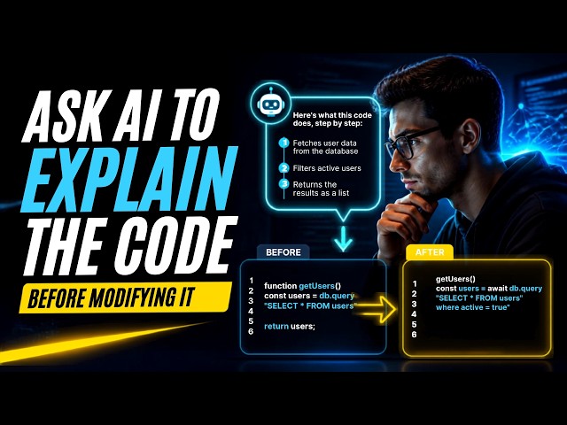 TAMIL ASK AI TO EXPLAIN THE CODE BEFORE MODIFING IT , AI BEST PRACTICES | InterviewDOT