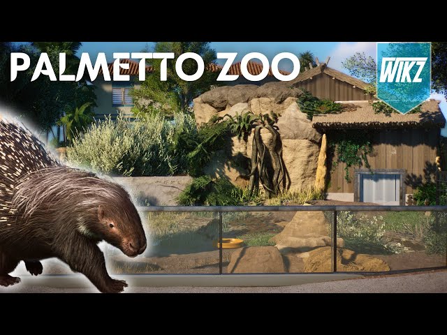 Crested Porcupine Habitat & Reptile House - Palmetto Zoo - Episode 11