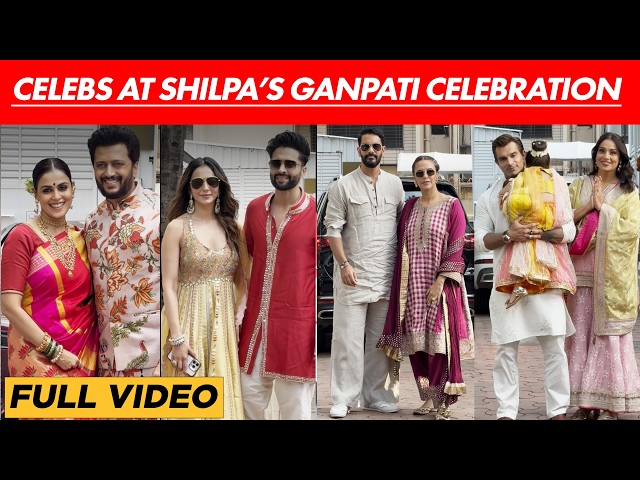 From Riteish-Genelia to Rakul-Jackky; Shilpa Shetty’s Ganpati Puja Turns Star-Studded | UNCUT