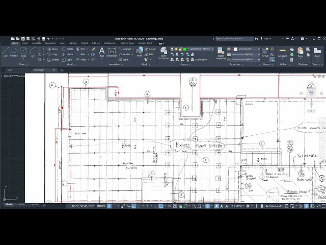 Convert A PDF to DWG  - AutoCAD Drafts - Part 3