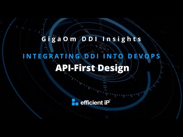 Integrating DDI into DevOps: API-First Design