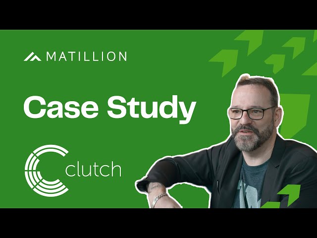 Clutch - Modernizing a Data Warehouse for Machine Learning | Matillion ETL