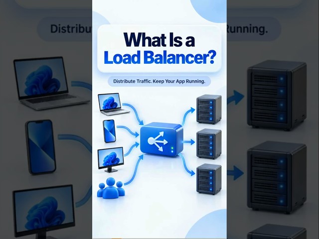 What is a Load Balancer? | System Design Explained #loadbalancer #systemdesign #cloudcomputing