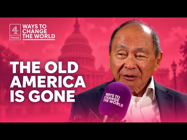 Francis Fukuyama: Europe can no longer rely on America