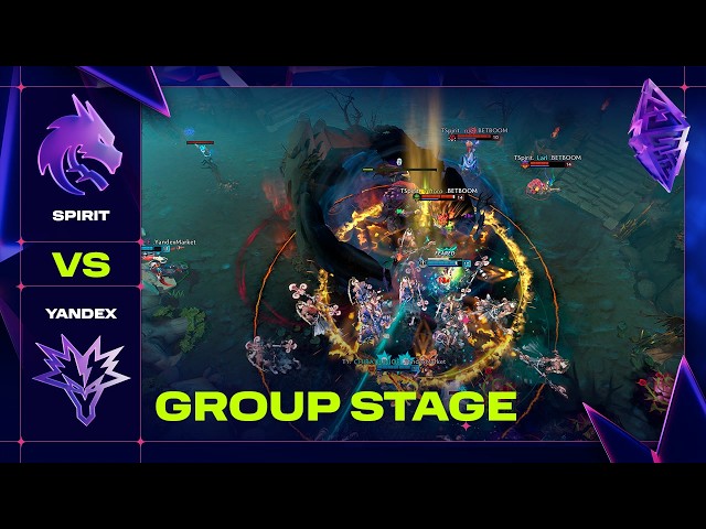 TEAM SPIRIT vs TEAM YANDEX - Official Highlights - BLAST SLAM VIII Dota 2