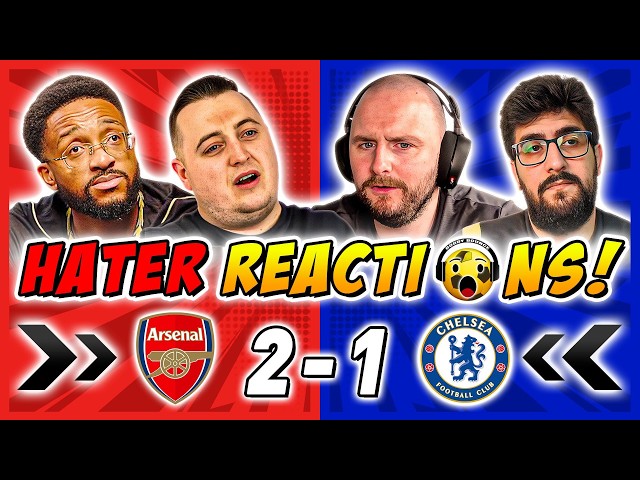 Arsenal's Rivals & Haters DISGUSTED 🤮 Reactions to Arsenal 2-1 Chelsea | Premier League Fan Reaction