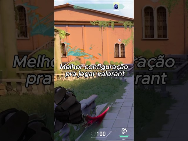 MELHOR CONFIGURAÇÃO para JOGAR VALORANT! 🚀