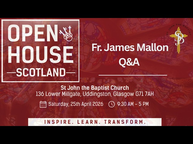 St John the Baptist Divine renovation Open Day - Fr Mallon Q&A