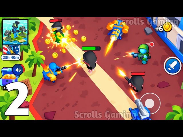 Fight for America - Strategic State Reclamation - Gameplay Walkthrough Part 2 (Android, iOS)