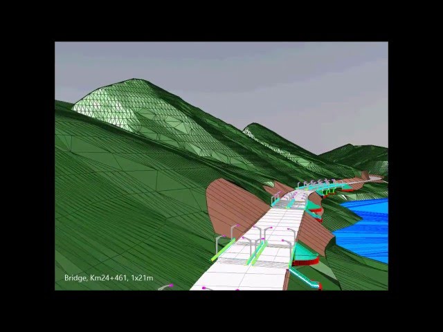 Sibiu-Pitesti highway study Km24-30