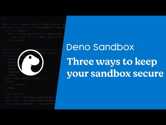 Keeping Your Sandbox Secure