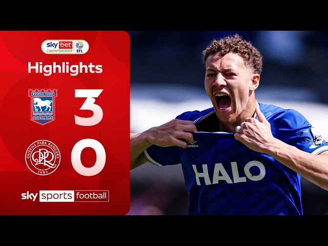 Tractor Boys PROMOTED to Premier League! 🏆 | Ipswich 3-0 QPR | EFL Highlights