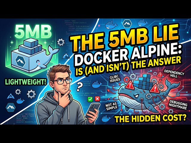 The 5MB Lie — Why Docker Alpine Is (and Isn't) the Answer