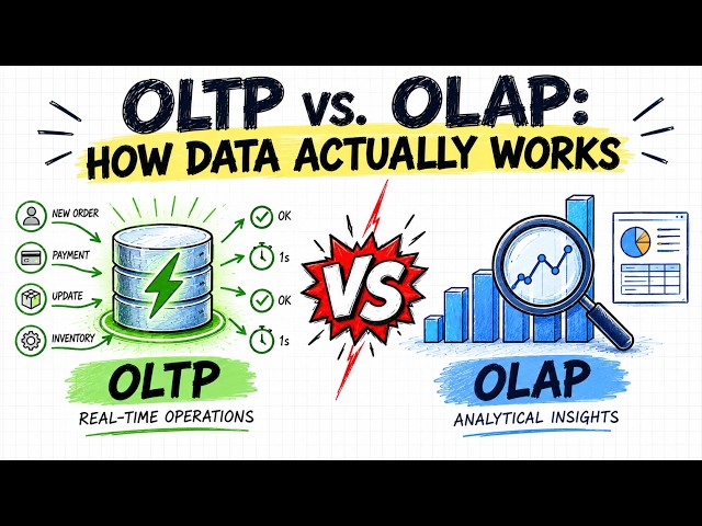 Difference Between OLTP and OLAP (Explained With Examples)