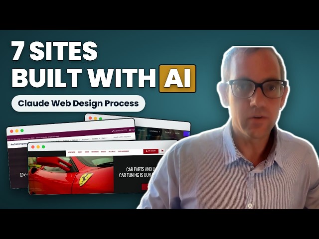 My A.I. Web Design Process With Claude (7 Real Client Websites)