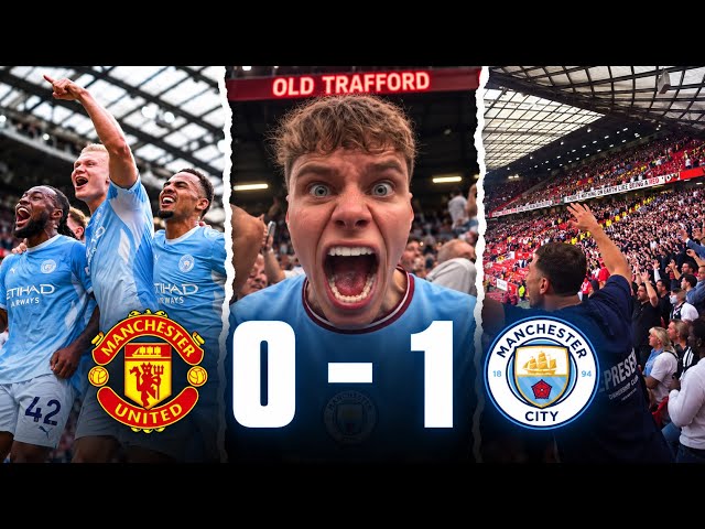 10 MEN CITY BEAT UNITED AT OLD TRAFFORD!!