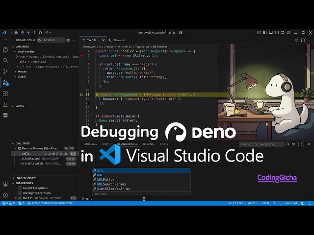 Debugging Deno in Visual Studio Code