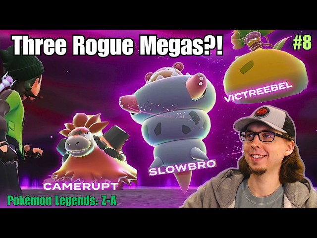 Pokémon Legends Z-A: Three Rogue Mega Evolutions!? And a Full-Odds SHINY!? (Ep. 8)