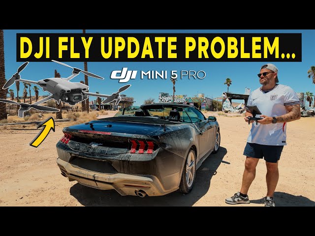LATEST DJI FLY UPDATE | DJI Mini 5 Pro - IS THERE A PROBLEM?