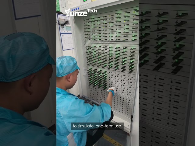 Built to Last: Inside the YUNZE SSD BIT Aging Test