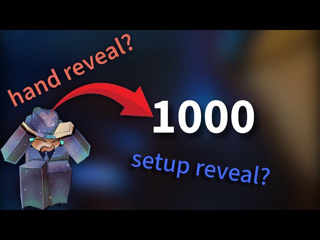 Thank You For 1000 Subscribers!