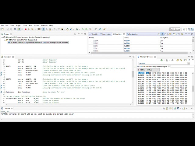 Intro to Microprocessors-Lab2
