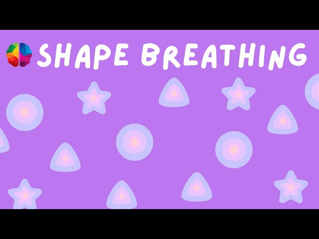 Shape Breathing Mix //Guided Breathing Exercise//Mindfulness for Kids ☁️