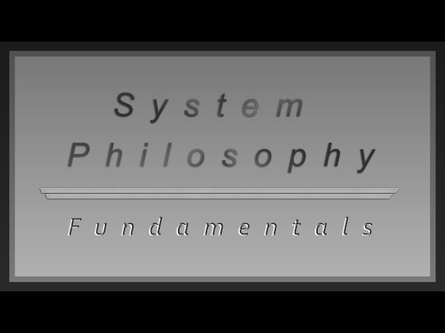 System Philosophy Part 31 - 2016 Planning (Not including system philosophy)