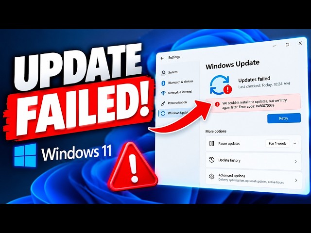 Windows 11 Update Problems? 7 Ways to Fix Windows Update