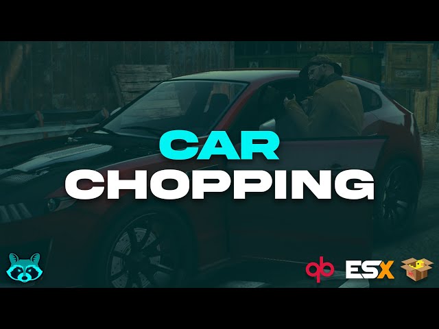 [FREE] Criminal Chop Shop | ESX/QBX/QB | StevoScripts